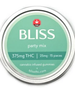 BLISS Edibles 375mg THC Party Mix