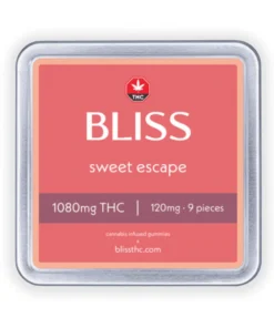 BLISS Edibles Sweet Escape 1080mg THC