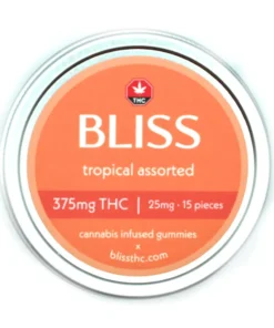 BLISS Edibles 375mg THC Tropical