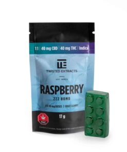 Raspberry Indica 1:1 Jelly Bombs – Twisted Extracts