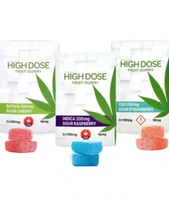 High Dose Gummies 800mg