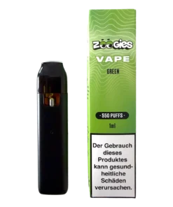 ZOOGIES Vape 1ml GREEN